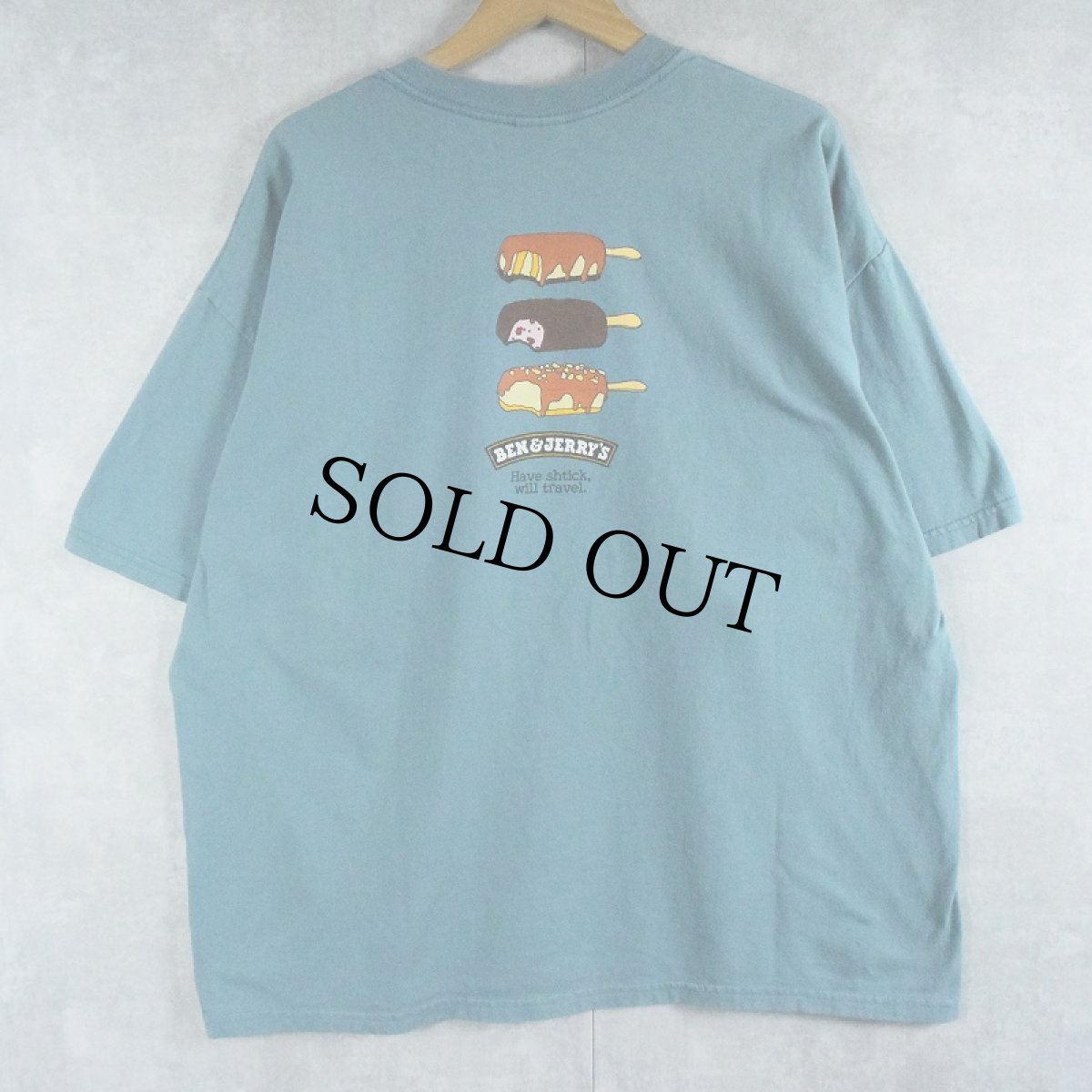 画像2: BEN&JERRY'S "a cow walks into a bar..." 企業プリントTシャツ XXL (2)