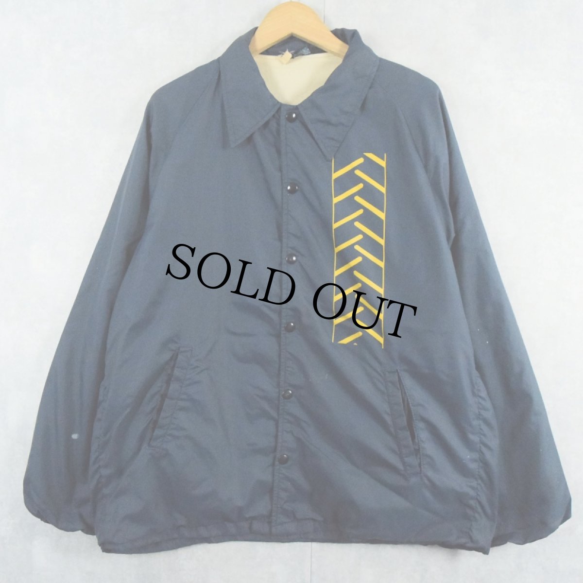 画像2: 70's Champion PRODUCTSタグ "BOILERMAKER TRACTOR PULL..." ナイロンコーチジャケット L (2)