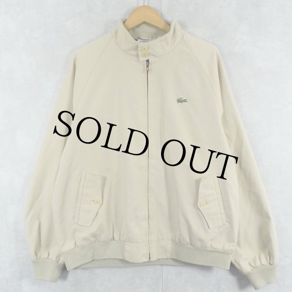 80年代 80s アイゾッドラコステ ベージュ ジャケット 長袖