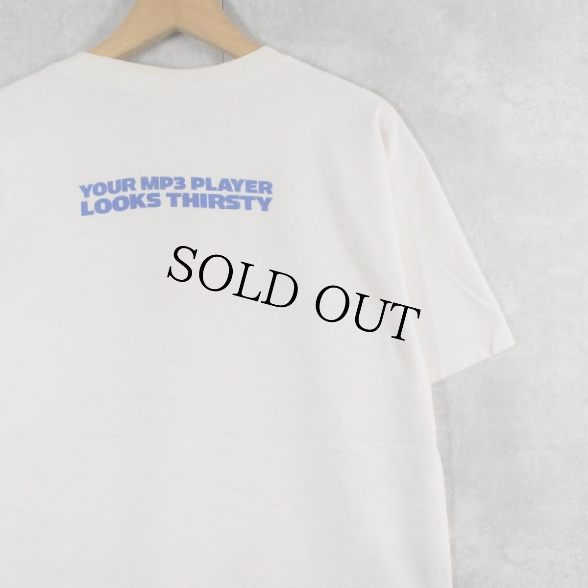 画像2: PEPSI STUFF "amazon mp3" 飲料メーカープリントTシャツ L (2)