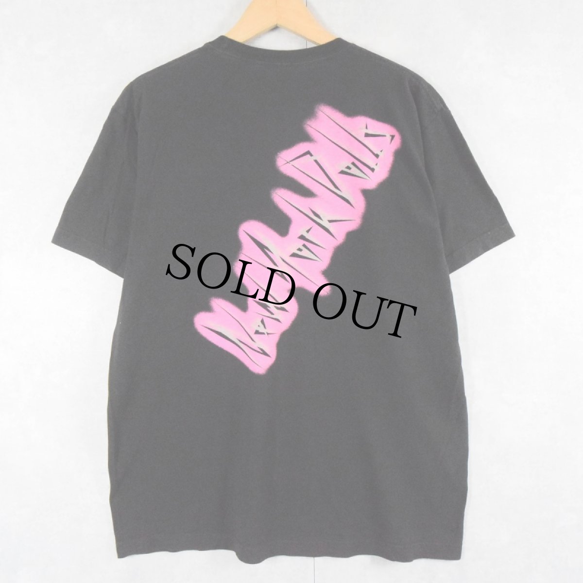 画像2: New York Dolls ロックバンドプリントTシャツ BLACK (2)