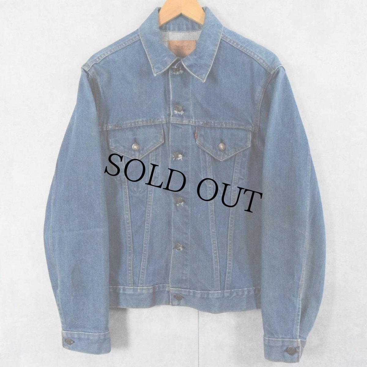 画像1: 70〜80's Levi's 70505-0217 USA製 デニムジャケット SIZE44 (1)