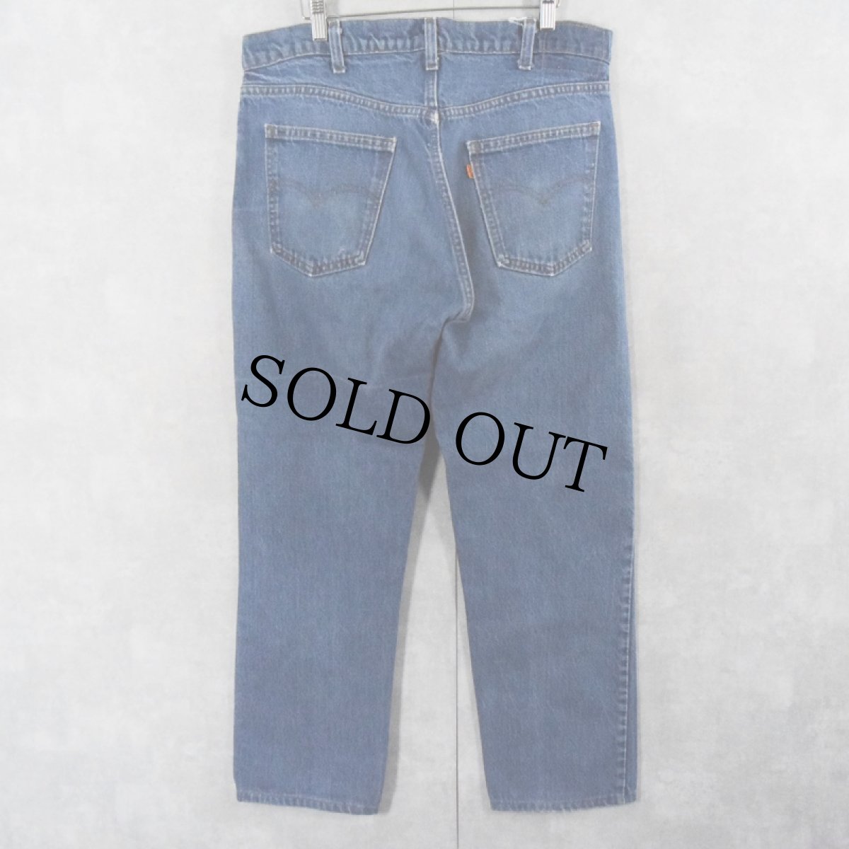 画像2: 80's Levi's 505 オレンジタブ デニムパンツ W35 (2)