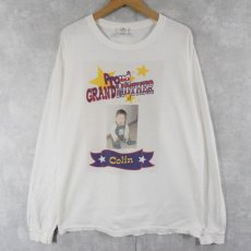 画像1: "Proud GRAND MOTHER of Colin" メモリアルフォトプリントロンT L (1)