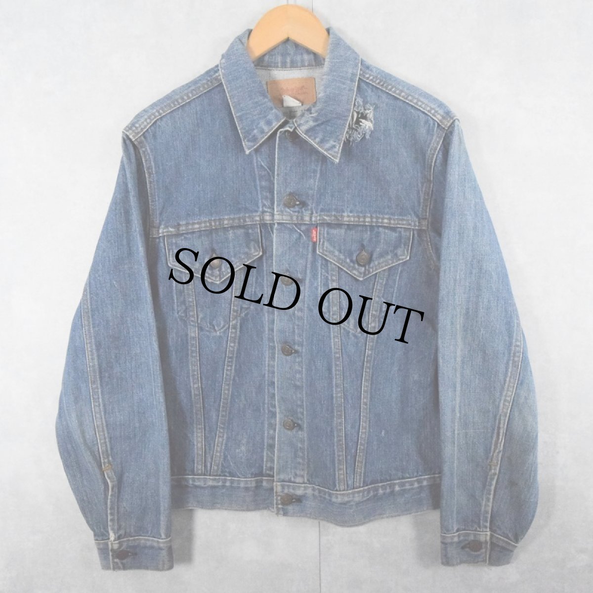 画像1: 70〜80's Levi's 70505 USA製 デニムジャケット (1)