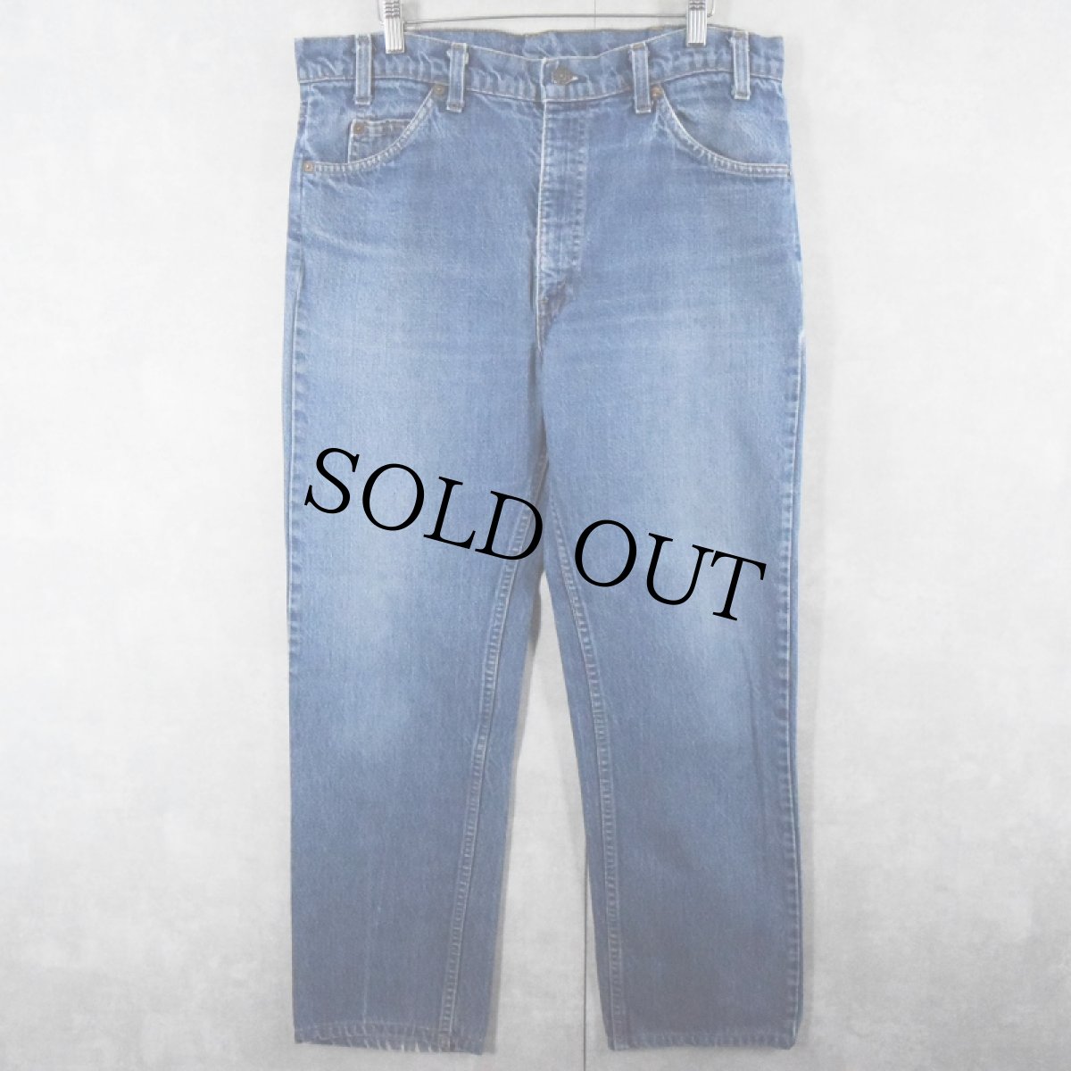 画像1: 80's Levi's 505 オレンジタブ デニムパンツ W35 (1)