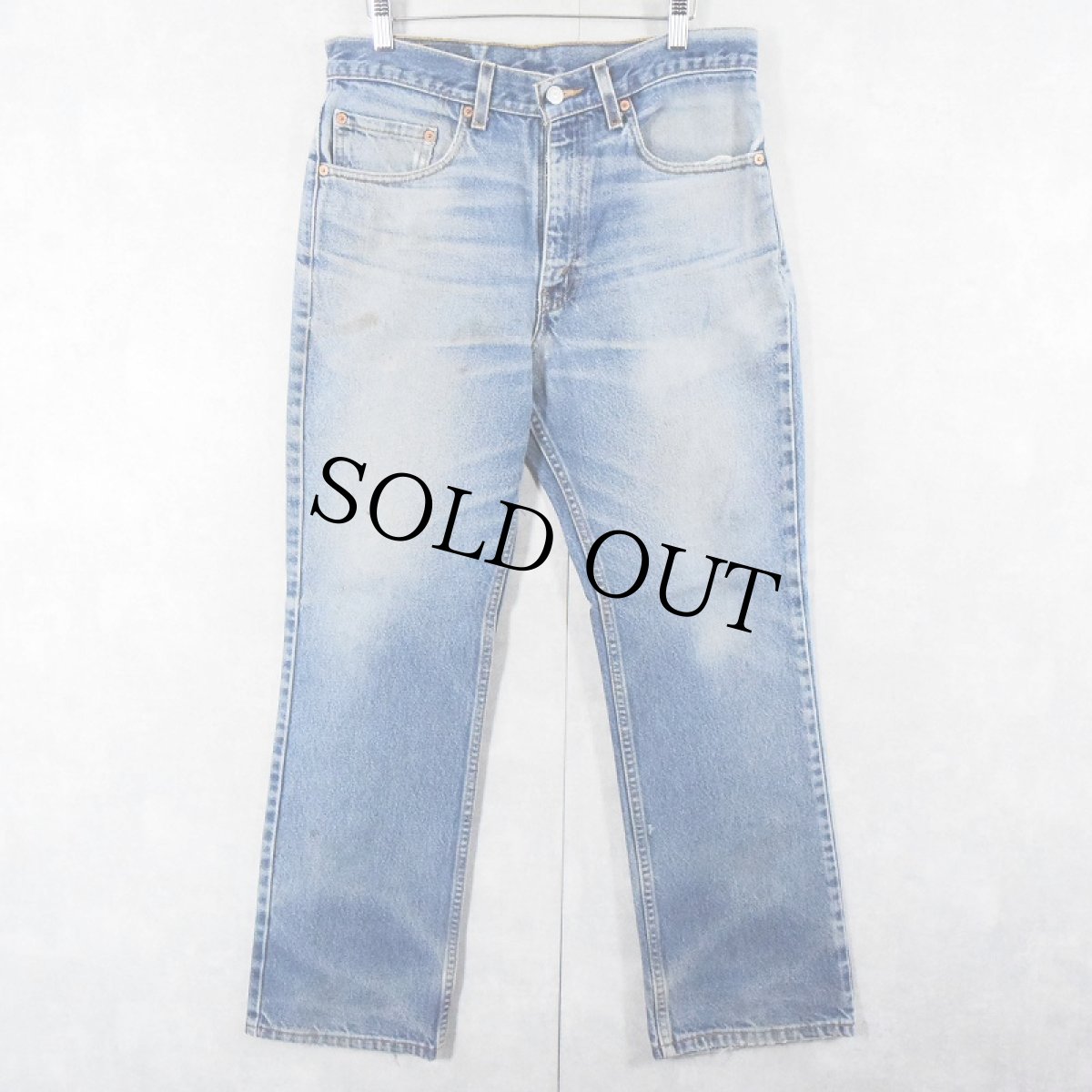画像1: 2000's Levi's 517 USA製 ブーツカットデニムパンツ W32 (1)