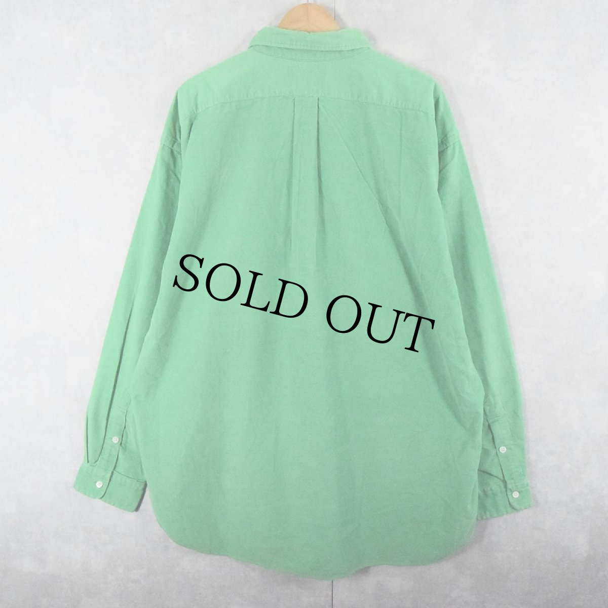 画像2: Ralph Lauren "BLAKE" ボタンダウンコーデュロイシャツ XXL (2)