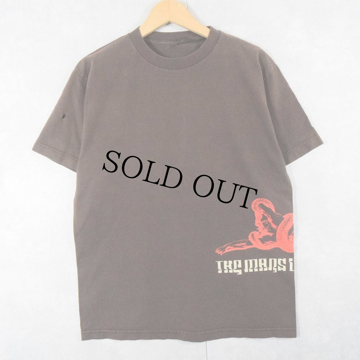 画像1: 2005 The Mars Volta ロックバンド 巻きプリントTシャツ (1)