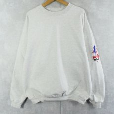 画像1: Marlboro ADVENTURE TEAM トカゲ刺繍 タバコ企業スウェット L (1)