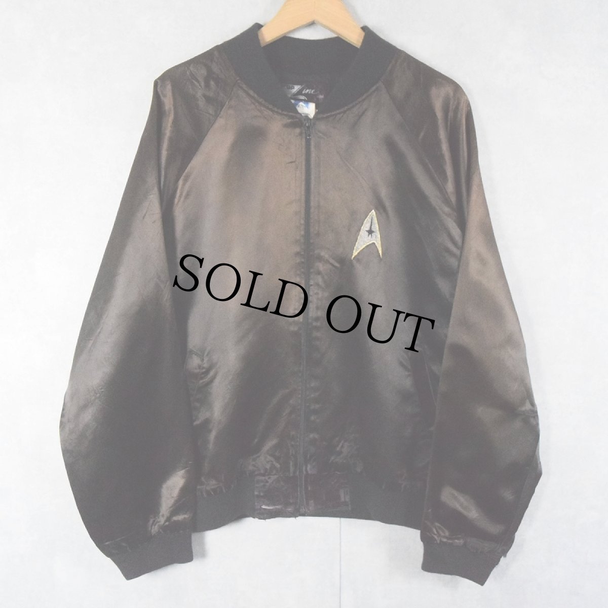 画像2: 90's Paramount USA製 "STAR TREK" 映画ロゴ刺繍 ジャケット (2)