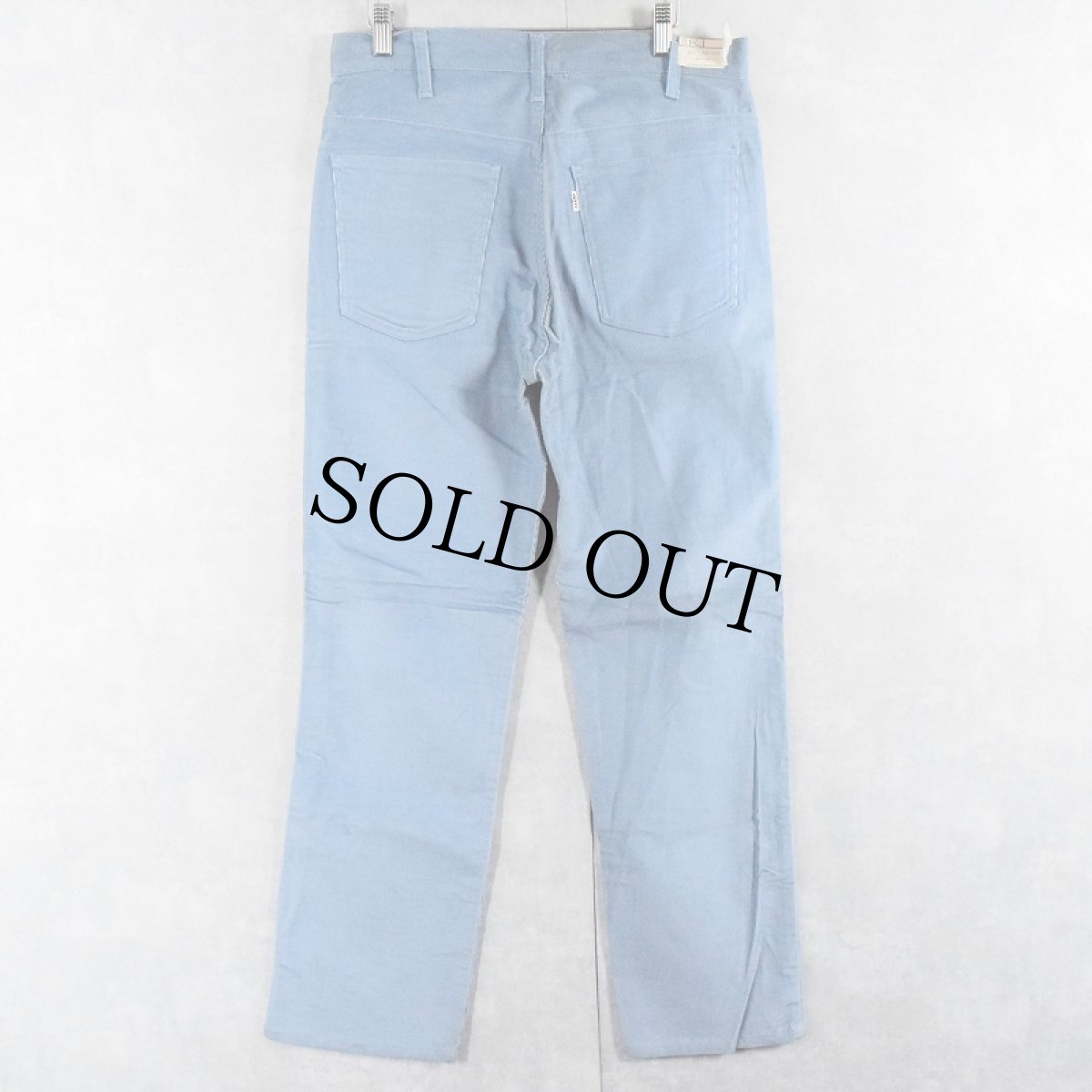 画像2: 70's LEVI'S BIGE 518 コーデュロイパンツ DEADSTOCK W32 (2)