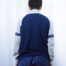 画像3: 【SALE】 80's USA製 スウェットトラックジャケット L (3)