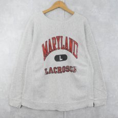 画像1: 【SALE】 REVERSE WEAVE TYPE "MARYLAND LACROSSE" プリントスウェット (1)