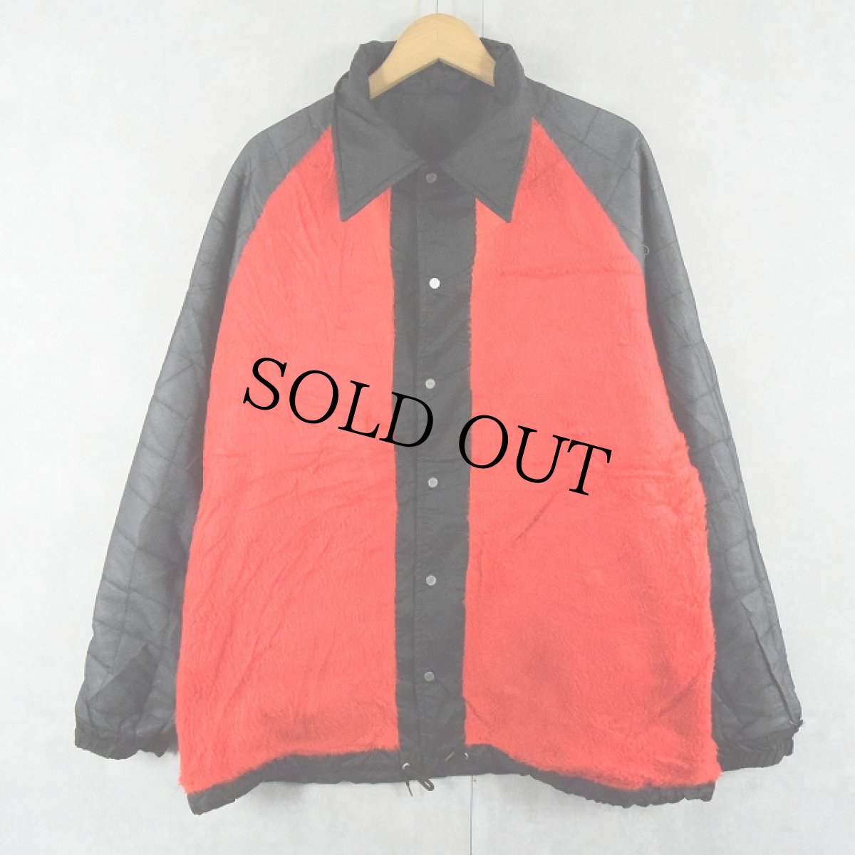 画像3: 70〜80's  裏ボア コーチジャケット BLACK (3)