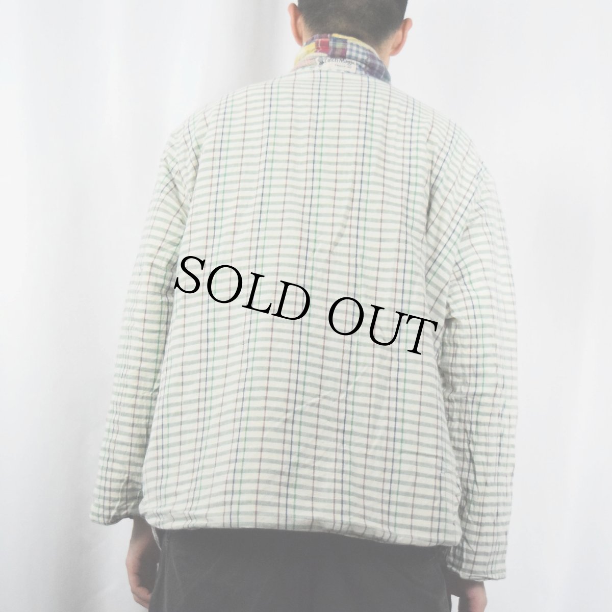 画像6: Patch Magic パッチワーク リバーシブルキルティングジャケット L (6)