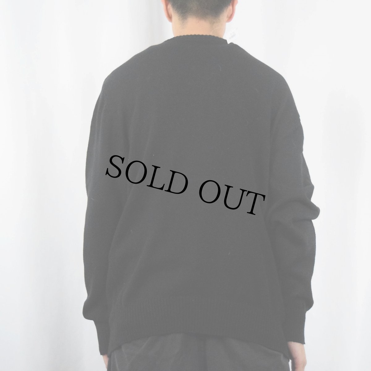 画像3: STRANGER THINGS "Eleven" SFドラマ ジャガードニットセーター BLACK XL (3)