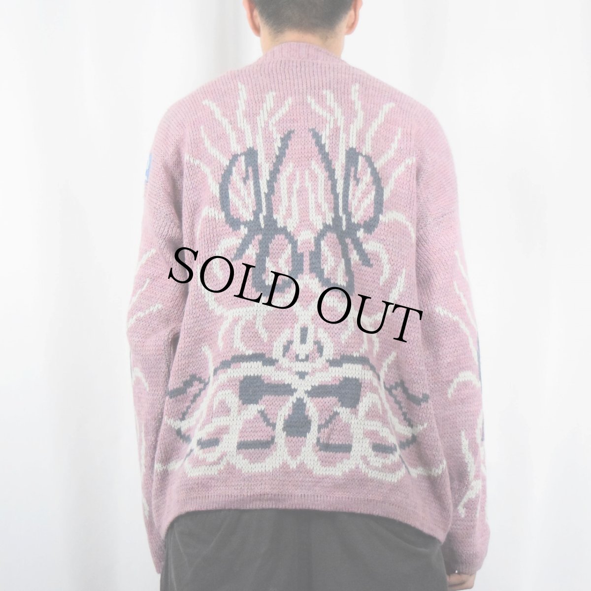 画像3: EURO american bandanna 総柄 スキーニットセーター (3)