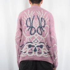 画像3: EURO american bandanna 総柄 スキーニットセーター (3)