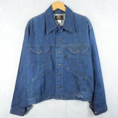 画像1: 【SALE】 70〜80's Jacks "136MJ TYPE" スナップボタン デニムジャケット SIZE42 (1)