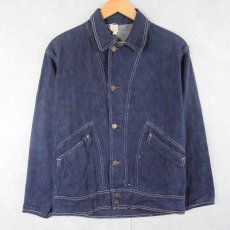 画像1: 60〜70's EURO 13スター バットダイ デニムジャケット (1)