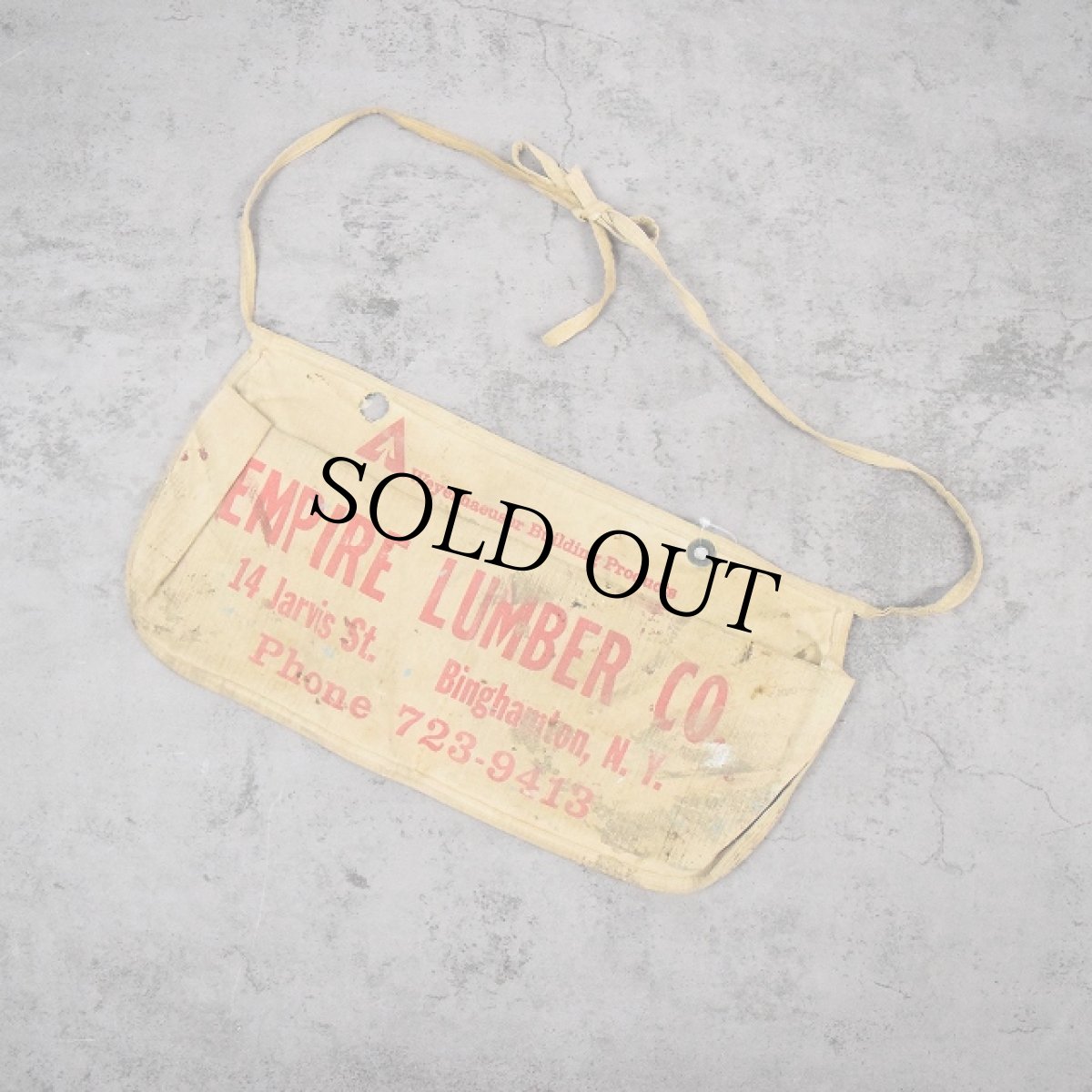 画像1: VINTAGE "EMPIRE LUMBER CO." エプロン (1)