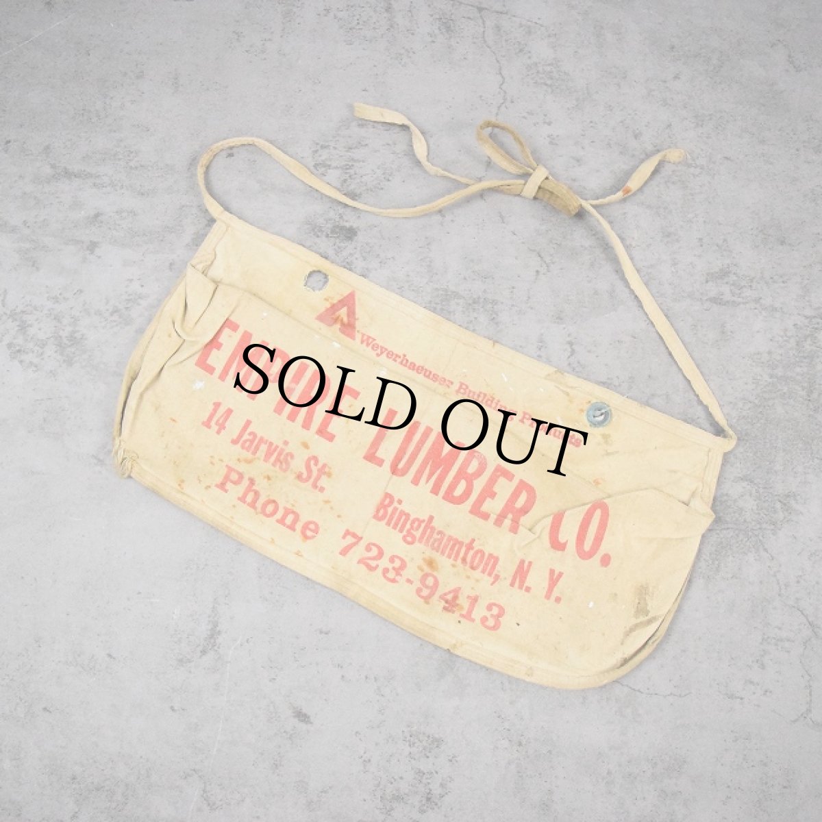 画像1: VINTAGE "EMPIRE LUMBER CO." エプロン (1)