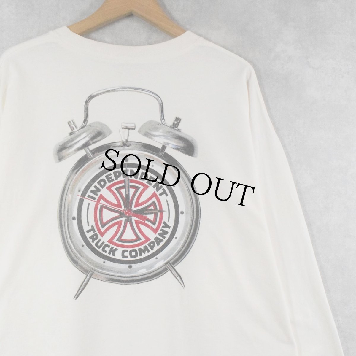 画像2: INDEPENDENT × THRASHER ロゴプリントロンT (2)