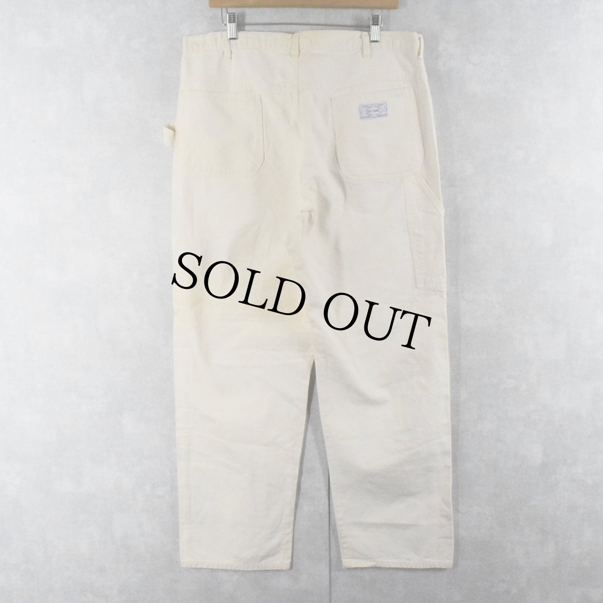 画像2: 80's BIG YANK USA製 コットンペインターパンツ W36 (2)