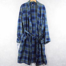 画像1: 【SALE】 60〜70's PENNEY'S TOWNCRAFT "PAR EXCELLENCE" オンブレーチェック柄ガウン (1)
