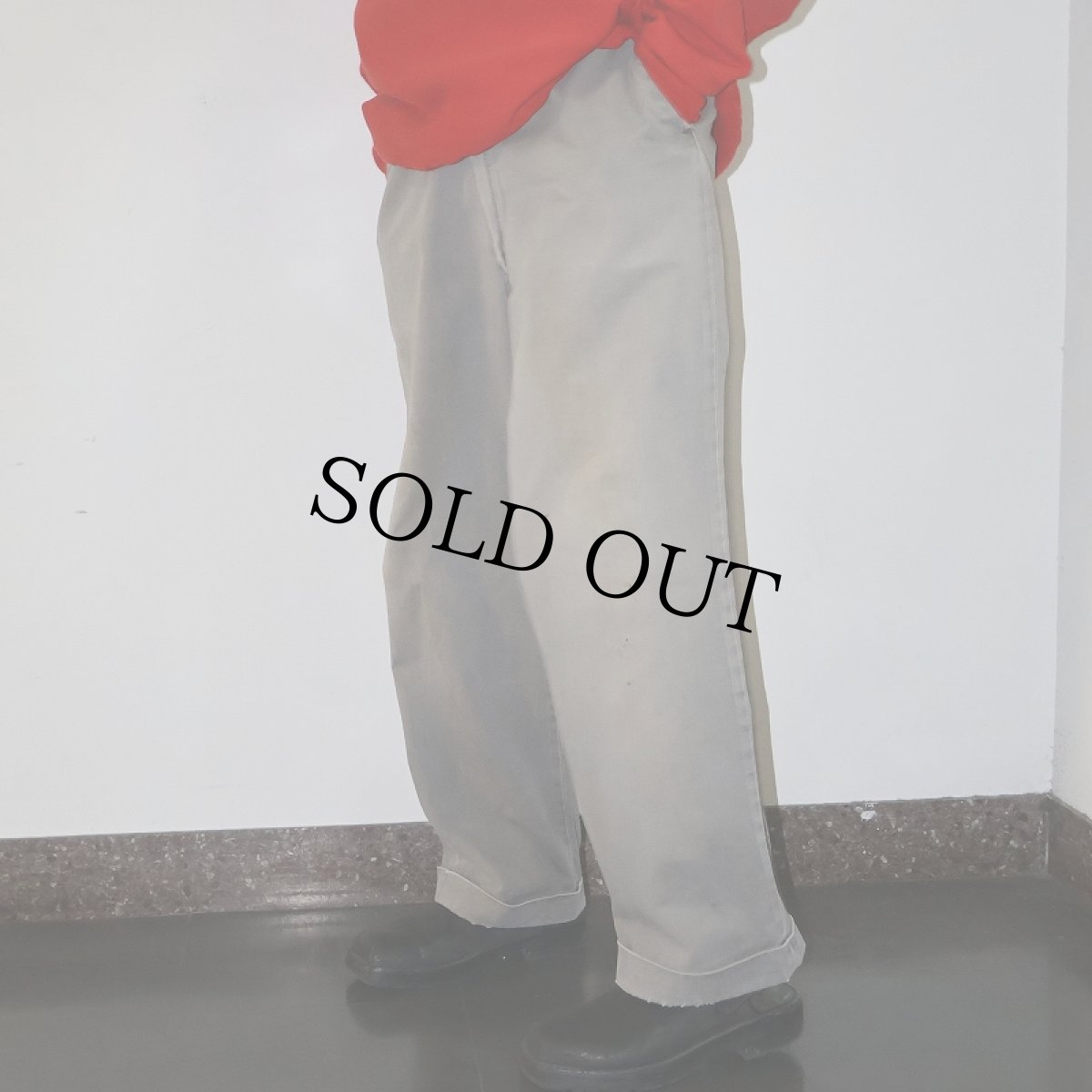 画像4: 〜60's TULANE コットンワークパンツ W35 (4)