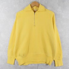 画像1: 50's PENNEY'S ハーフジップスウェット L (1)