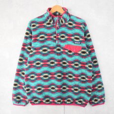 画像1: 2015AW Patagonia ネイティブ柄 スナップT L (1)