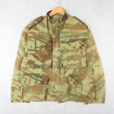 画像1: 50〜60's FRENCH ARMY リザードカモ TAP47/56 HBT パラトルーパージャケット (1)