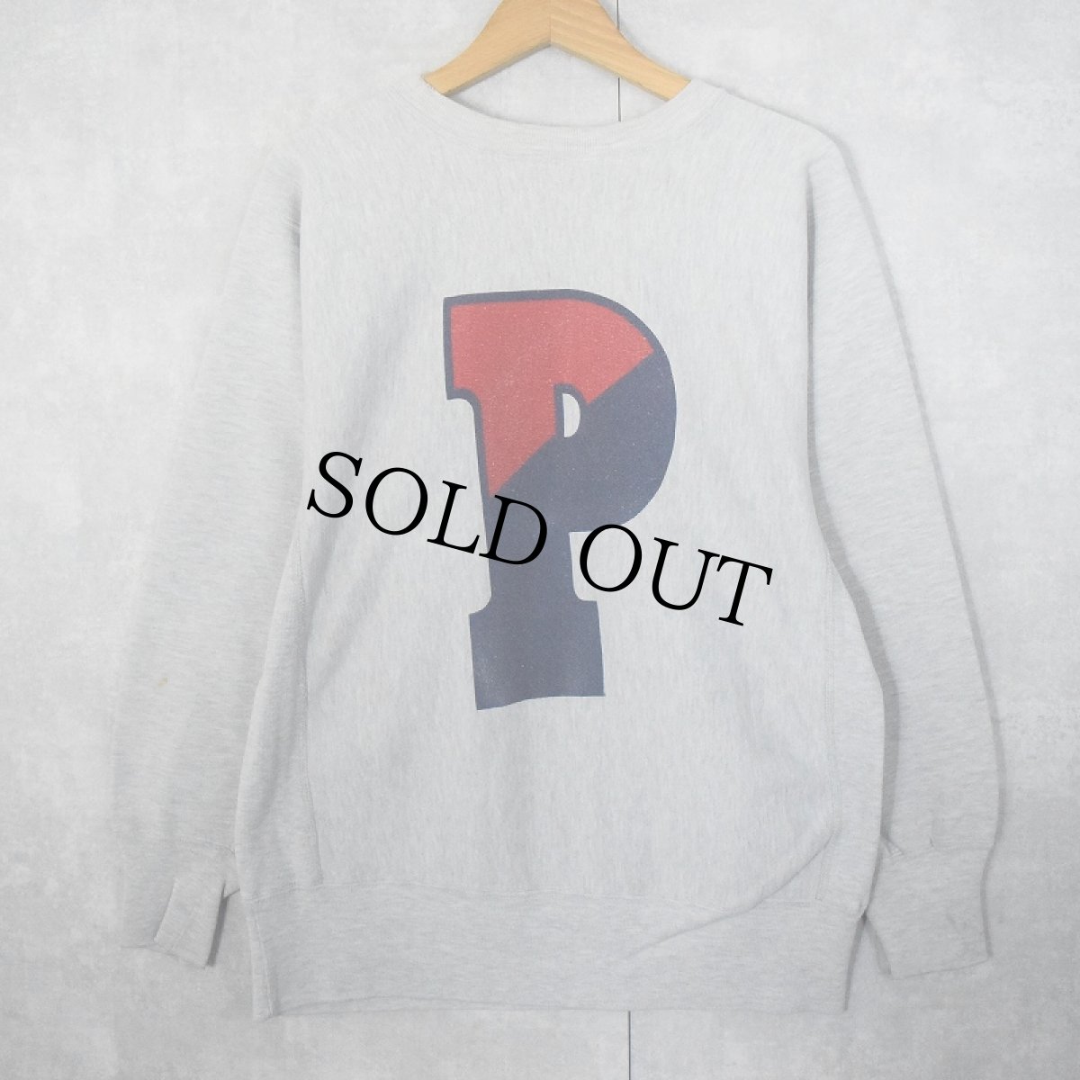画像1: 90's Champion REVERSE WEAVE USA製 "PENNSYLVANIA" バックプリントスウェット L (1)