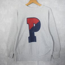 画像1: 90's Champion REVERSE WEAVE USA製 "PENNSYLVANIA" バックプリントスウェット L (1)