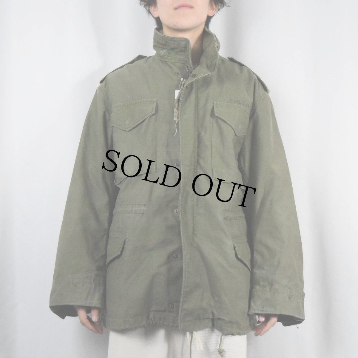 画像2: 70〜80's U.S.MILITARY M-65 ライナー付き フィールドジャケット 3rd MEDIUM-REGULAR (2)