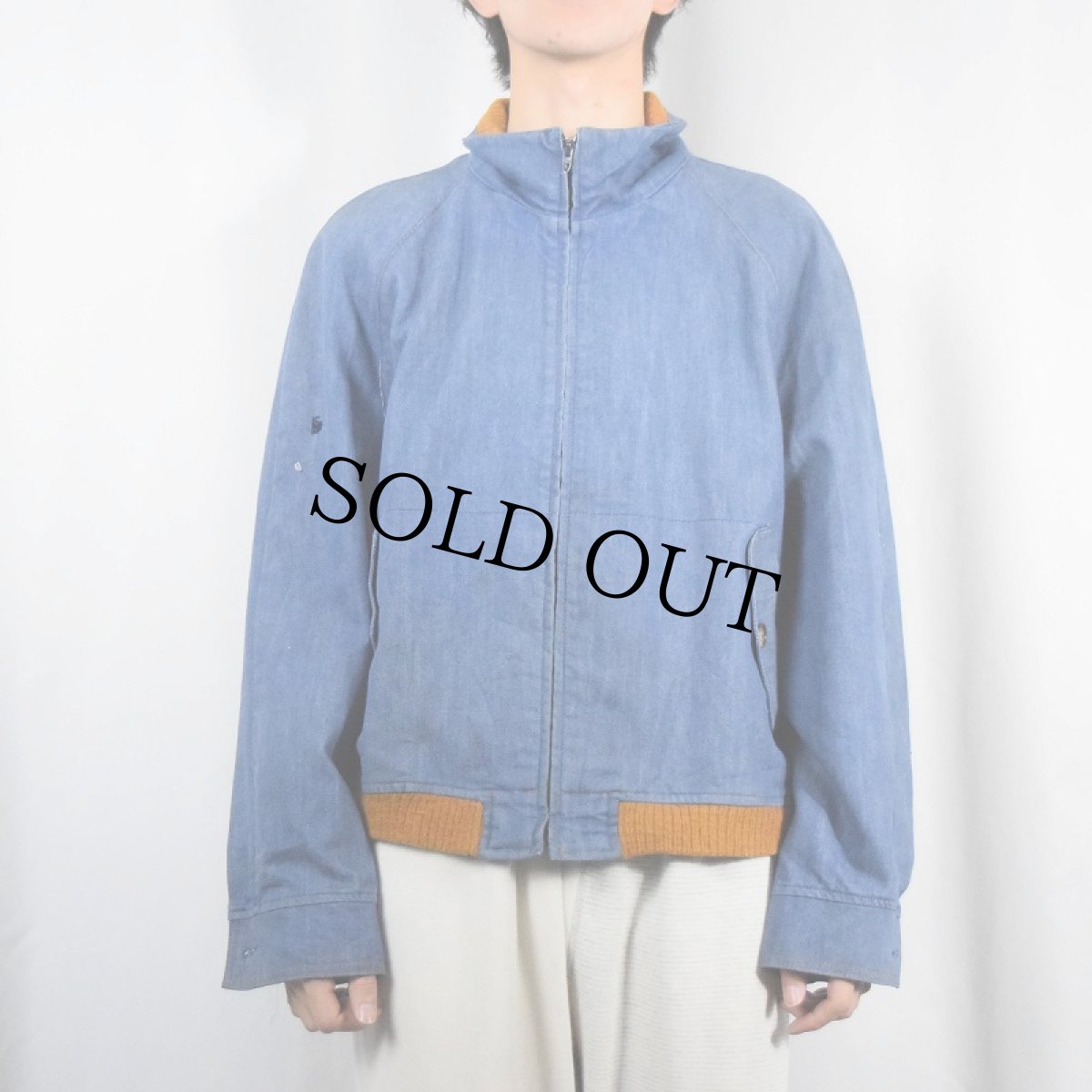 画像2: 70's Lee Separate-Lees デニムスイングトップ (2)