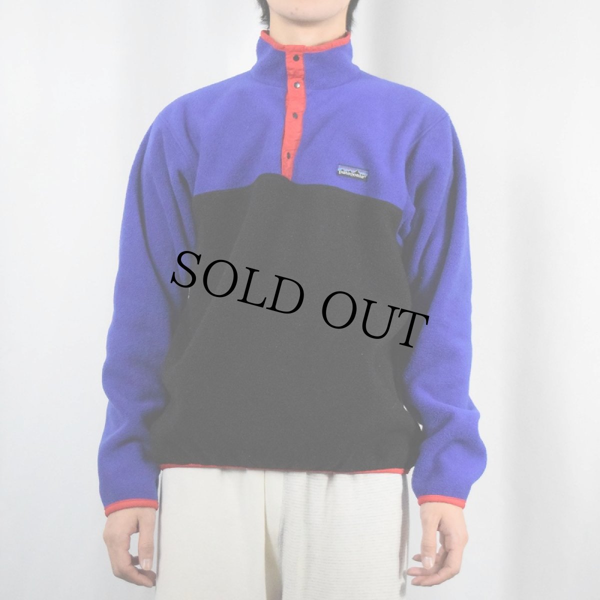 画像2: 80〜90's Patagonia スナップT 初期型 L (2)