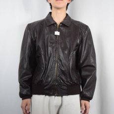 画像2: Leathercraft Process レザージャケット BROWN (2)