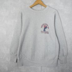 画像2: 90's Champion REVERSE WEAVE USA製 "PENNSYLVANIA" バックプリントスウェット L (2)