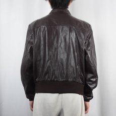 画像3: Leathercraft Process レザージャケット BROWN (3)