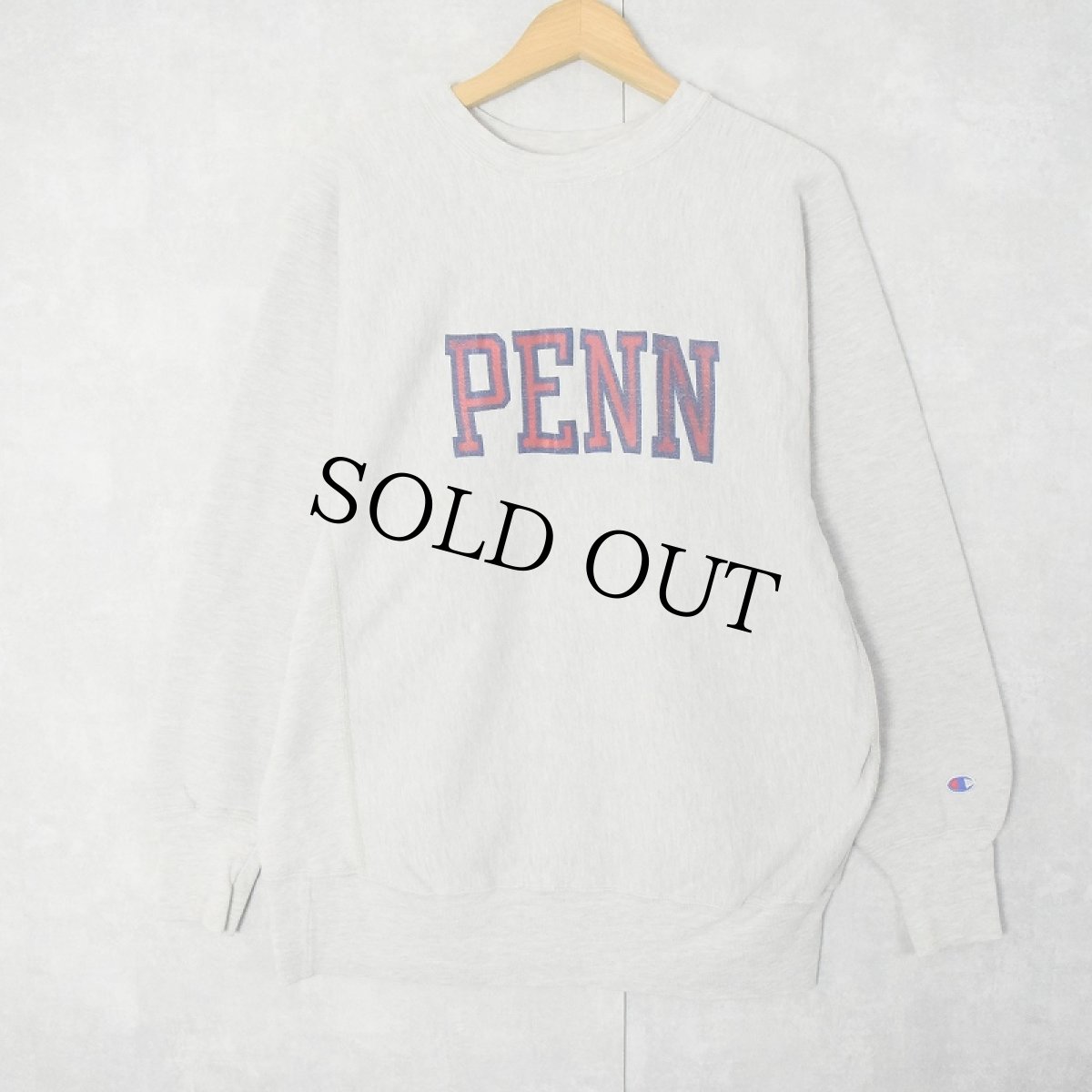 画像1: 90's Champion REVERSE WEAVE USA製 "PENNSYLVANIA" プリントスウェット XL (1)
