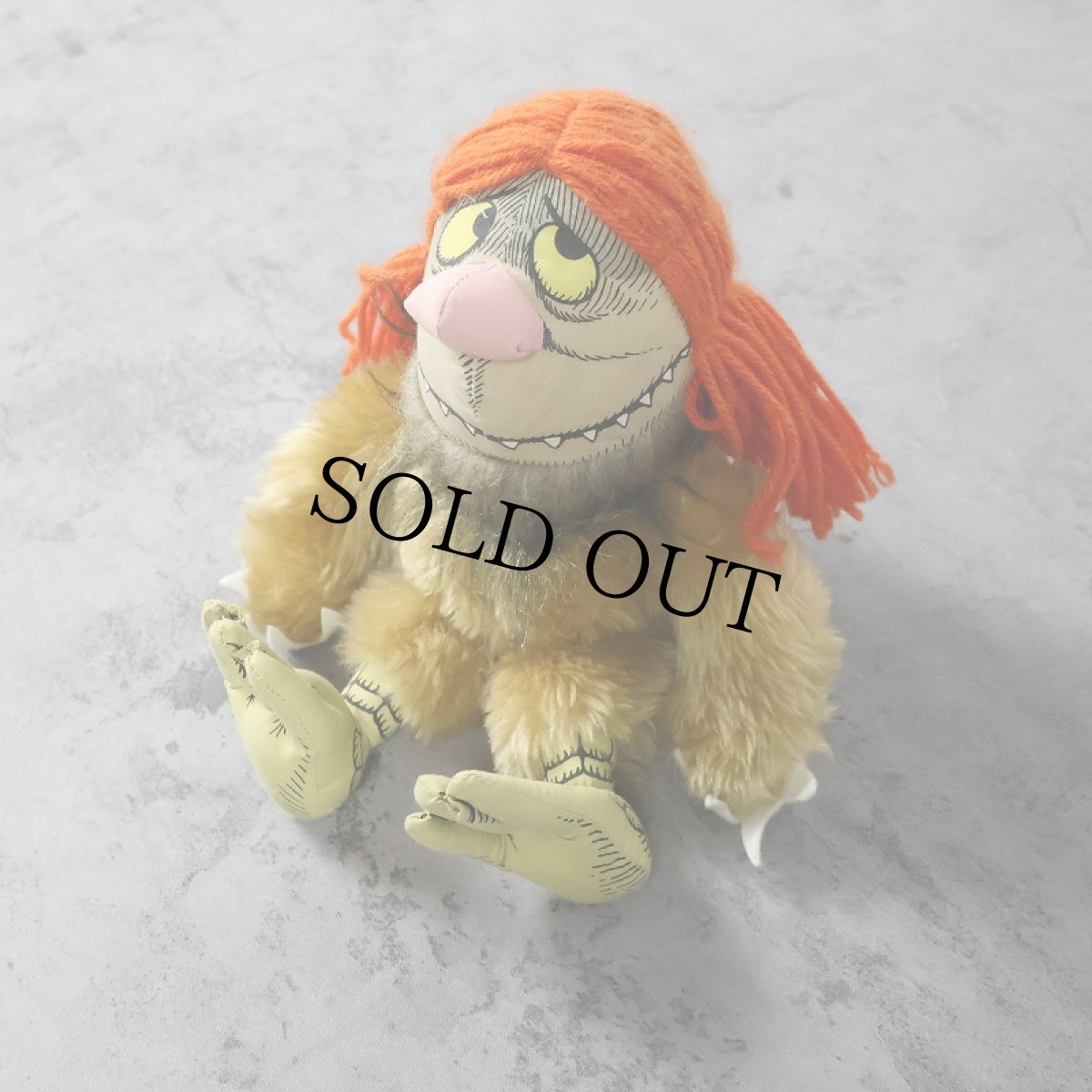 画像1: 80's かいじゅうたちのいるところ "チッピー" ぬいぐるみ (1)