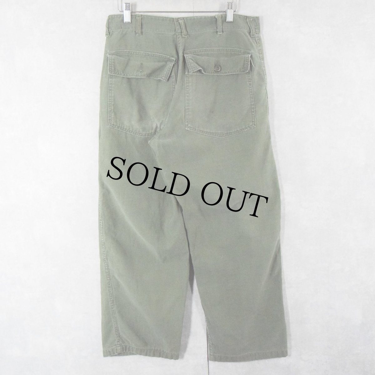 画像2: 70's U.S.ARMY ベイカーパンツ W31 (2)