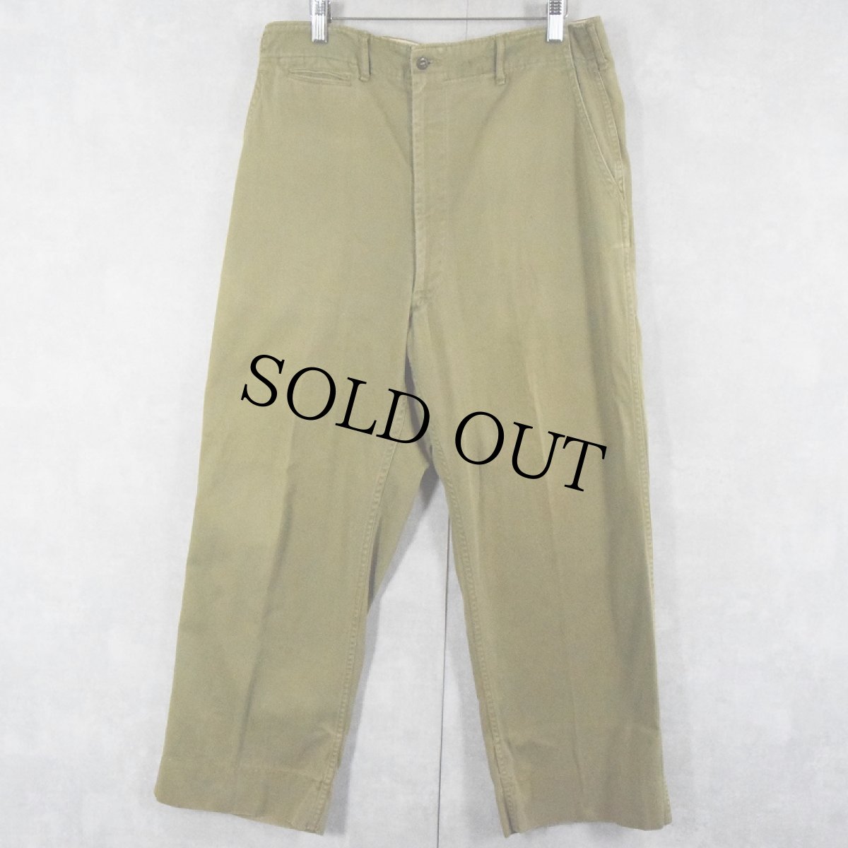 画像1: 〜60's BOY SCOUTS OF AMERICA チノトラウザーズ W32 (1)