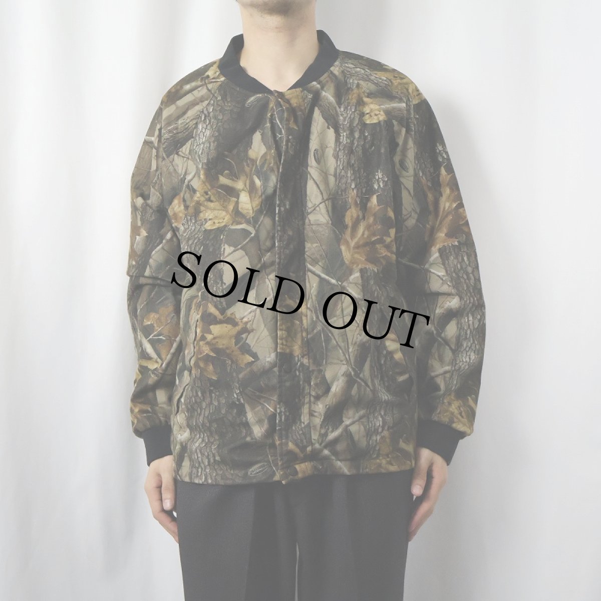 画像2: STEARNS リアルツリーカモ柄 中綿入りジャケット (2)