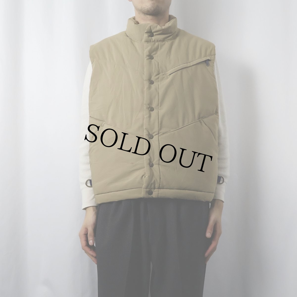 画像2: 80〜90's Cannondale 中綿入り ポリエステル×コットンベスト S (2)