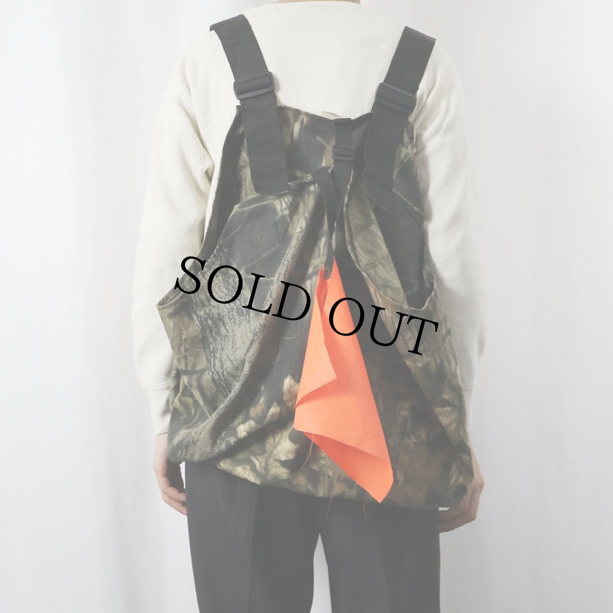 画像3: 80's〜 TARANTULAS USA製 リアルツリーカモ柄 ハンティングベスト XL (3)