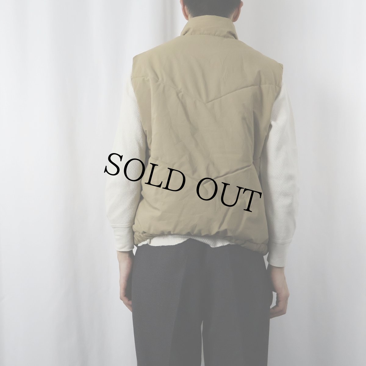 画像3: 80〜90's Cannondale 中綿入り ポリエステル×コットンベスト S (3)